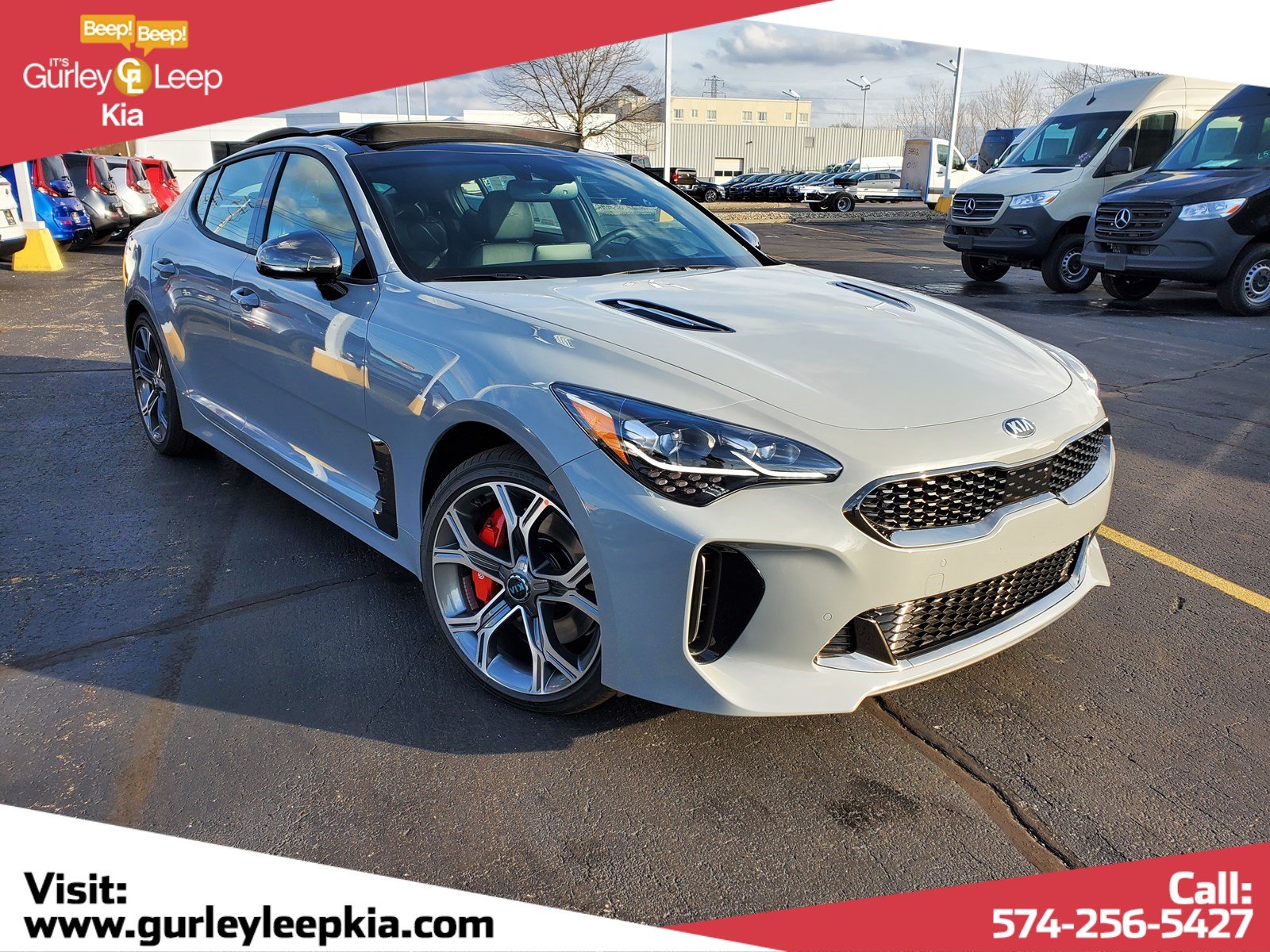 New 2020 Kia Stinger Gt2 With Navigation Awd